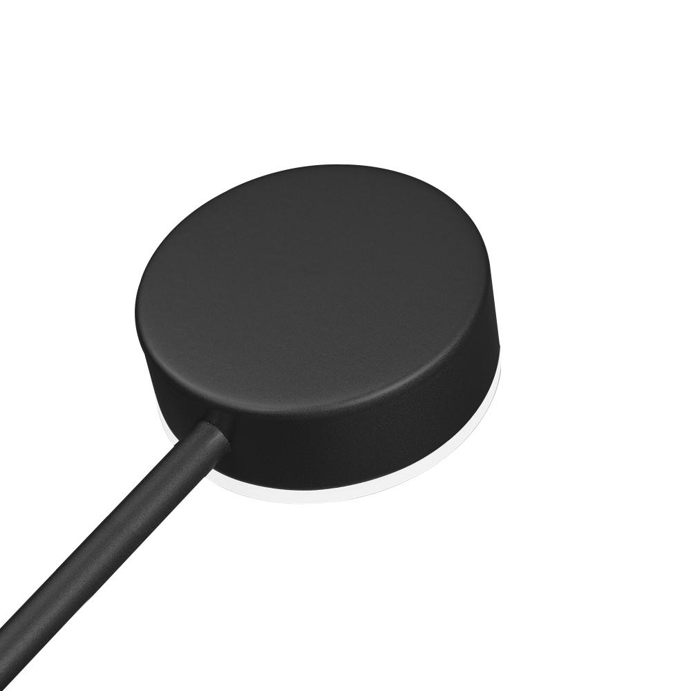 
Contemporary Black LED Wall Sconce Adjustable Metal Wall Light